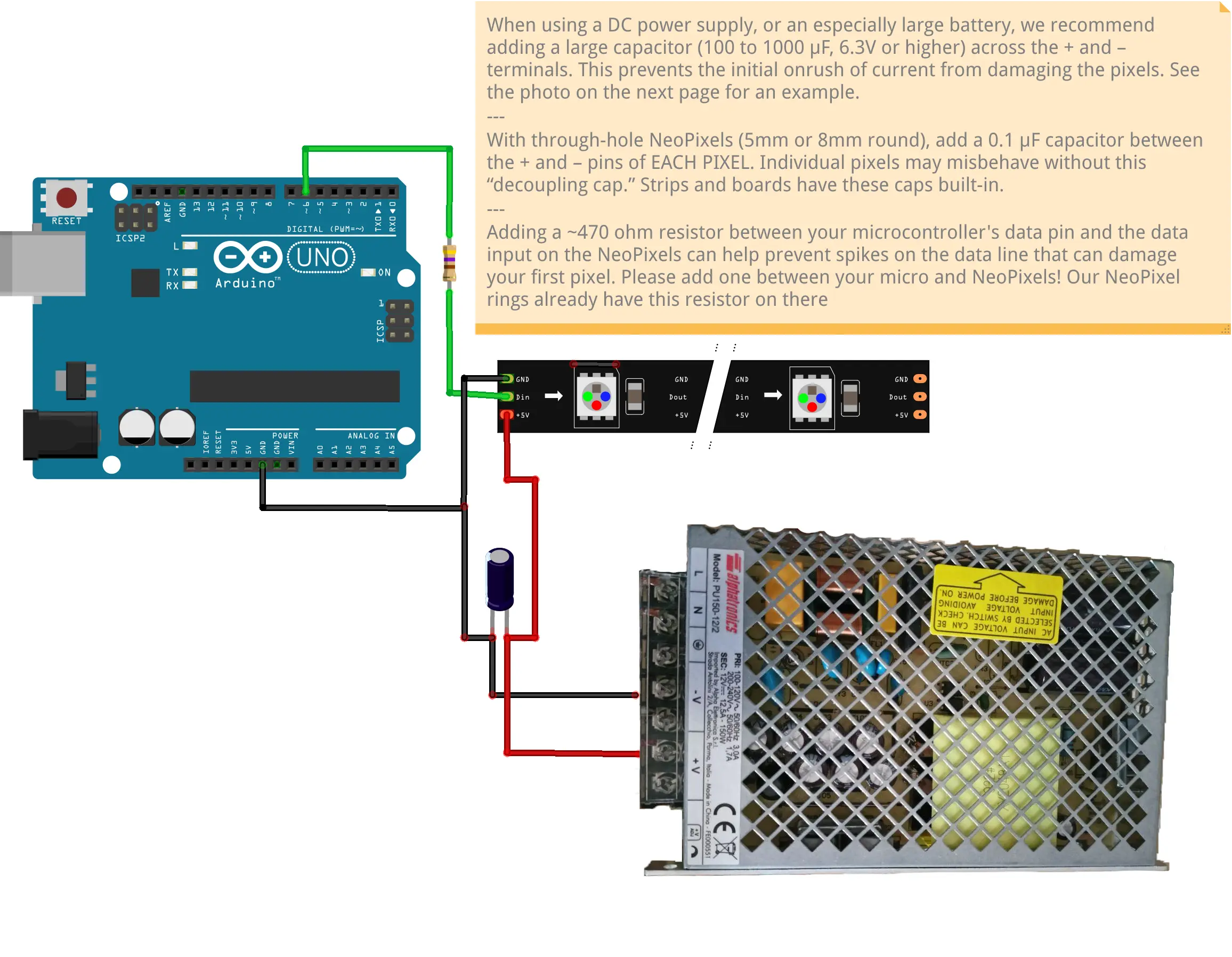 Arduino writing schema