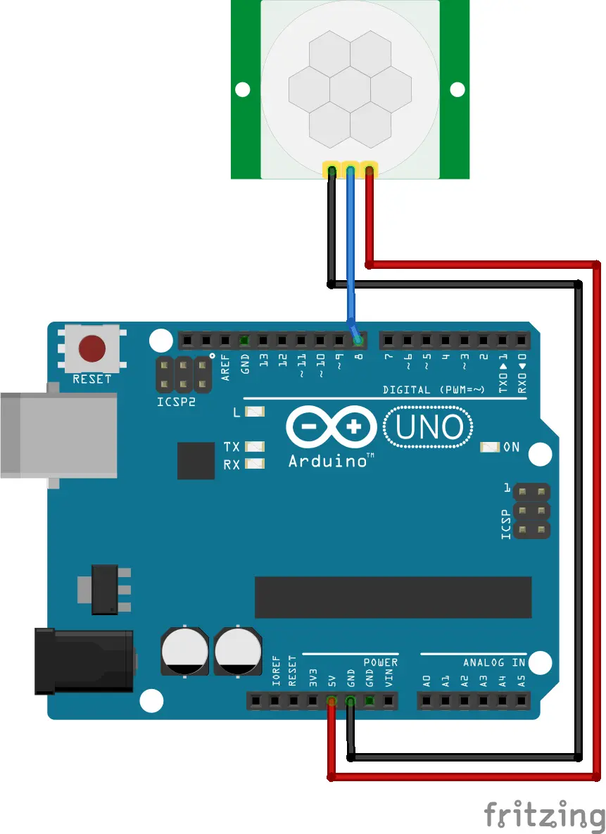 Wiring schema with Arduino Uno